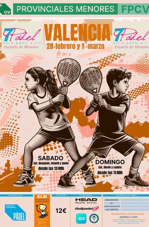 PROVINCIAL DE MENORES 7PÁDEL